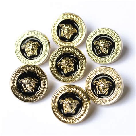 authentic versace buttons|Versace buttons replacement.